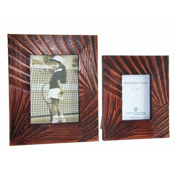 Sunshine Trading Sunshine Trading ST-05-7 Handmade Wood Photo Frame - 5 x 7 Inch ST-05-7 - main